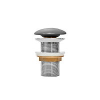 Донный клапан IDDIS Optima Home OPHGM00i88 для раковины, серый
