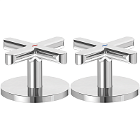 Комплект ручек Villeroy & Boch Dawn TVW10613015361 для смесителя, хром