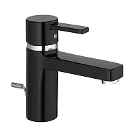 Смеситель Kludi Zenta XL 382608675 для раковины, черный/хром