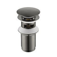 Донный клапан Timo 8011/18 для раковины, черное золото