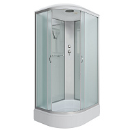 Душевая кабина Niagara Classic NG-33974-14R 90x70x215 стекло матовое/профиль серебро