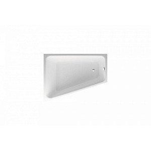 Ванна стальная Bette Space 1132-000 AS 170x130 L антискользящее покрытие Sense, белый
