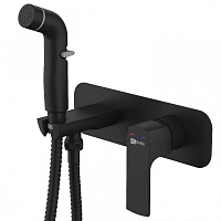 Гигиенический душ со смесителем Lemark Ursus LM7220BL черный