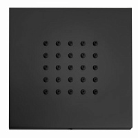 Душевая форсунка Bossini Cubic Flat I00176.073 черный матовый