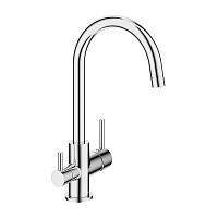 Смеситель Aqueduto Assistente ASI0100 для кухонной мойки, хром