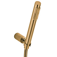 Душевая лейка Paffoni Birillo ZDUP036HGSP золото медовое брашированное