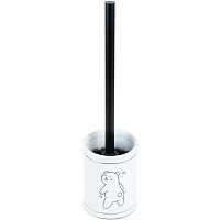 Ерш напольный Fixsen Teddy FX-600-5 белый/черный