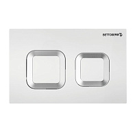 Кнопка смыва Bettoserb Smart 40006488G белый/хром