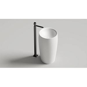Раковина напольная Salini Alda 03 130321M S-Stone 47x47 белый матовый