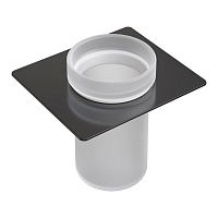 Стакан Boheme Space 10966-SGM-TUM для полки, оружейная сталь глянцевая