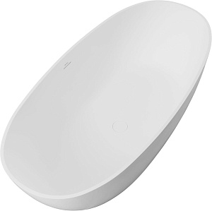 Ванна из искусственного камня Allen Brau Solid Stone Krion Oval 2.35003.21 171x82 белый матовый Ванна из искусственного камня Allen Brau Solid Stone Krion Oval 2.35003.21 171x82 белый матовый