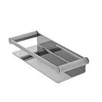 Полка Oasis Defile 0AGD008CR 32, подвесной, хром