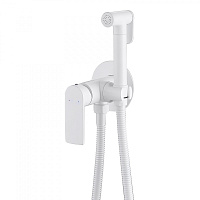 Гигиенический душ со смесителем ABBER Weiss Insel AF8025W белый