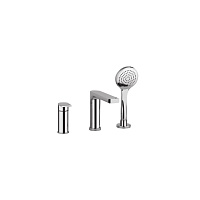 Смеситель Gessi Emporio Manzoni 38634.031 для ванны с душем, Chrome