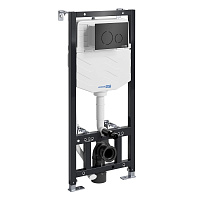 Система инсталляции WasserKRAFT Aller 10TLT.010.ME.MB02 для унитаза, черный матовый