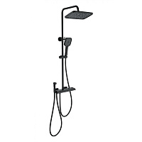 Душевая система Wonzon & Woghand Muse WW-B4132-A-MB черный матовый