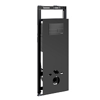 Система инсталляции WasserKRAFT Salm 27TLT.010.ME.BL.MB04 для унитаза, черный матовый