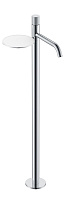 Смеситель Boheme Stick 120-CRCR.4 для раковины, ручка Spirale, хром