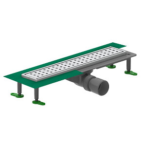 Душевой трап Ctesi Way Round BK4024250 80 хром