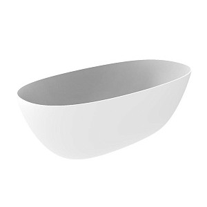 Ванна из искусственного камня Timo Satu SATU1450 145x78 Solid surface, белый матовый