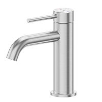 Cмеситель ABBER Wasser Kreis 316 AF8110BST для раковины, сталь брашированная