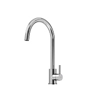 Смеситель для кухонной мойки Sancos Stainless SC12001SS нержавеющая сталь