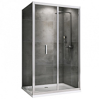 Душевой уголок ABBER Sonnenstrand AG07110-S100 прозрачное/хром