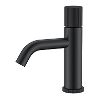 Смеситель Boheme Stick 121-BB.3 для раковины, ручка Linea, черный матовый