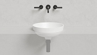 Раковина полувстраиваемая Salini Marea 03 1802203M S-Stone 41,5x41,5 белый матовый