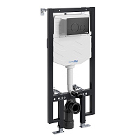 Система инсталляции WasserKRAFT Vils 56TLT.010.ME.MB02 для унитаза, черный матовый