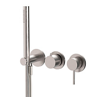 Смеситель Fima Carlo Frattini Spillo Up F3049WX8SN для душа, Brushed Nickel