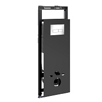Система инсталляции WasserKRAFT Salm 27TLT.010.ME.BL.CH03 для унитаза, хром