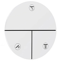 Вентиль Hansgrohe ShowerSelect 15558700 для ванны белый матовый