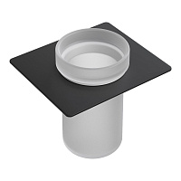 Стакан Boheme Space 10966-B-TUM для полки, черный