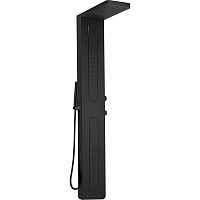 Душевая панель Ceruttispa Vettore B CT8993 черный матовый