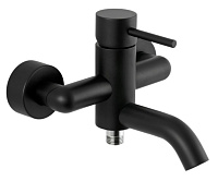 Смеситель Remer X Style X05NO для ванны, черный матовый