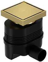 Душевой трап Allen Brau Priority 9.50025.GB 10 золото браш