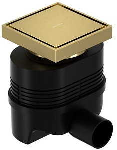 Душевой трап Allen Brau Priority 9.50025.GB 10 золото браш
