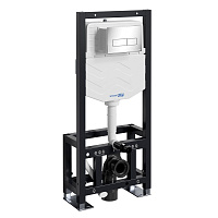 Система инсталляции WasserKRAFT Dill 61TLT.010.ME.CH03 для унитаза, хром