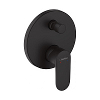 Смеситель Hansgrohe Vernis Shape 71467670 для ванны с душем, черный матовый