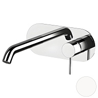 Смеситель Remer X Style X15LWBBO для раковины, белый матовый