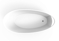 Ванна из искусственного камня Timo Mari MARI1700 170x80 Solid surface, белый матовый