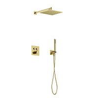 Душевой комплект Sancos Linn SC9022BG брашированное золото