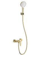 Смеситель Wonzon & Woghand Alfa WW-AE3102-BG для душа, брашированное золото