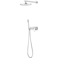 Душевой комплект Boheme Spectre 454-MW для душа, белый матовый