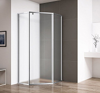 Душевой уголок Cezares Eco ECO-O-P-1-90-P-Cr 90x90 рифленое, хром