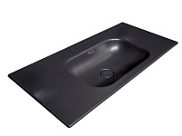 Раковина Armadi Art Vallessi 838-080-A без отв 46x80 антрацит