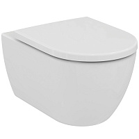 Унитаз подвесной Ideal Standard Ellisse T569201 с микролифтом, белый глянцевый