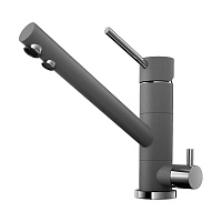 Смеситель Omoikiri Tonami-PL 4994062 для кухонной мойки, платина