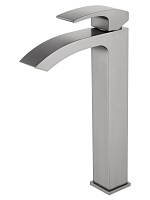 Смеситель Wonzon & Woghand Fit WW-88239009-BGM для раковины, высокий, темный графит